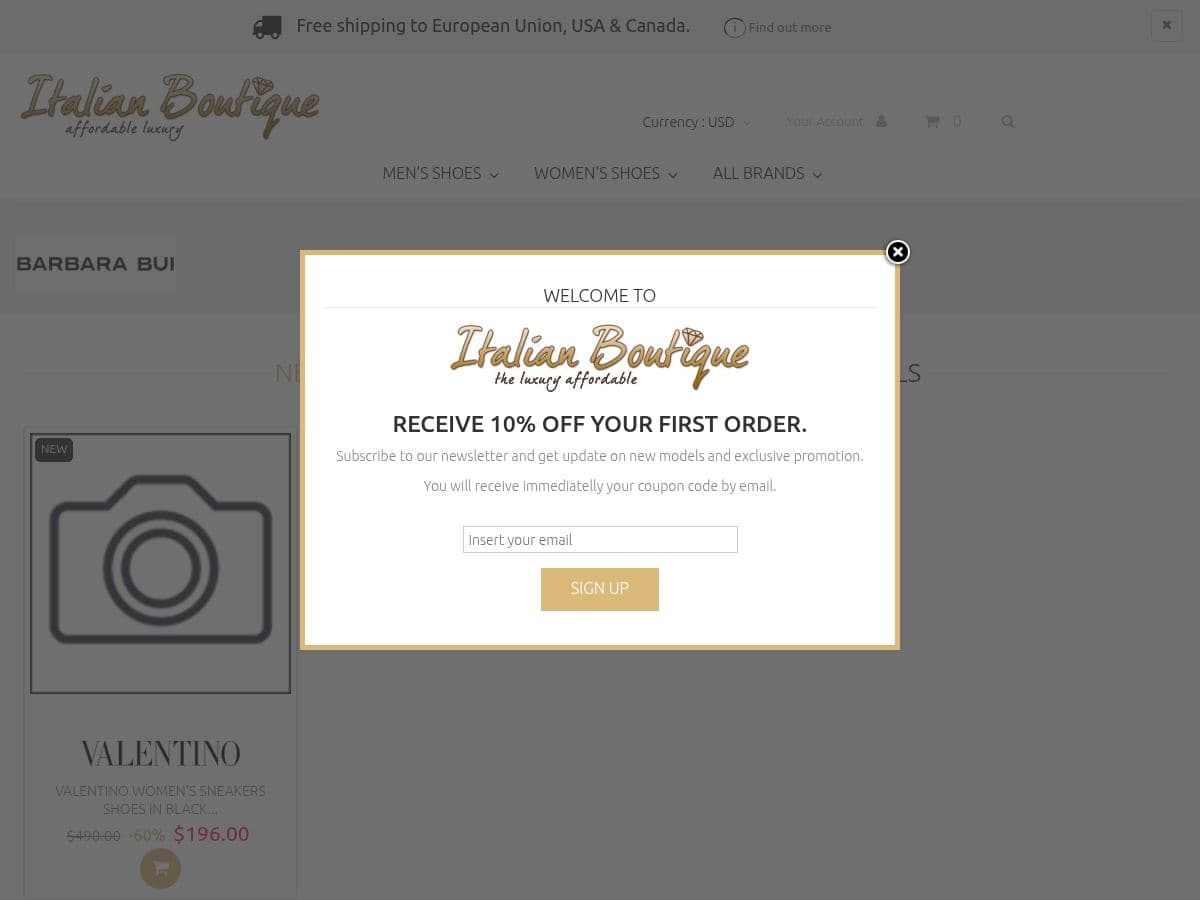 Italian Boutique logo