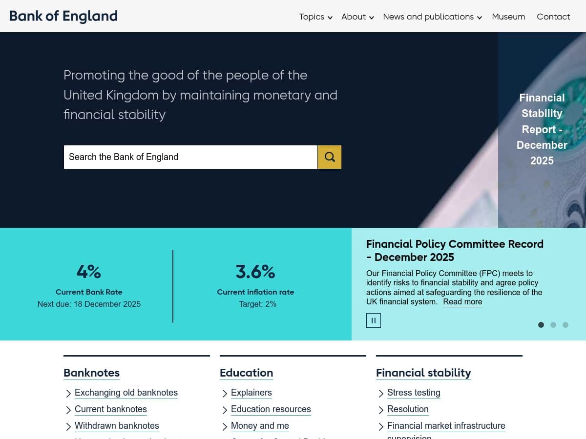 Bank of England logo