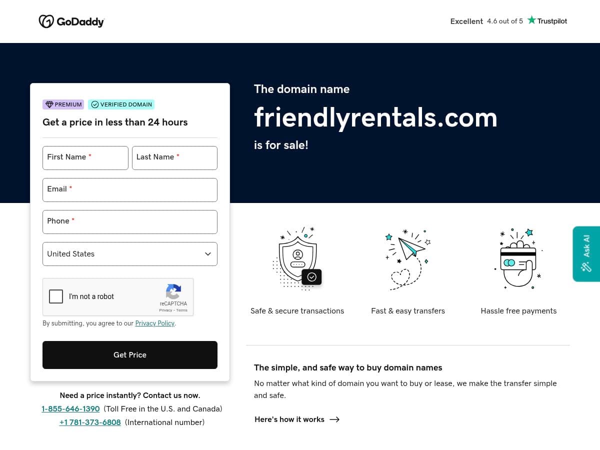 Friendly Rentals logo
