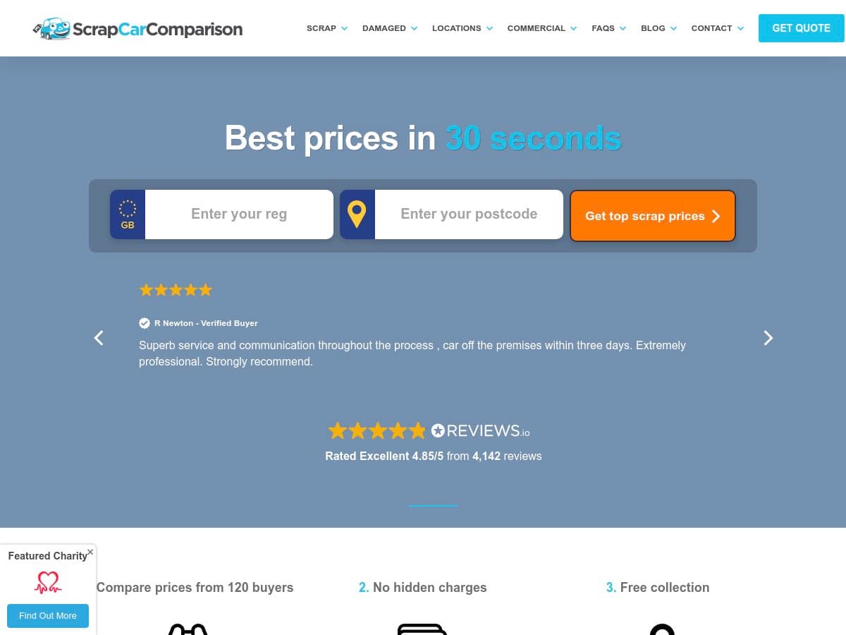Scrap Car Comparison logo
