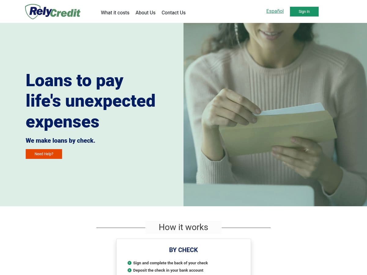 Rely Credit logo