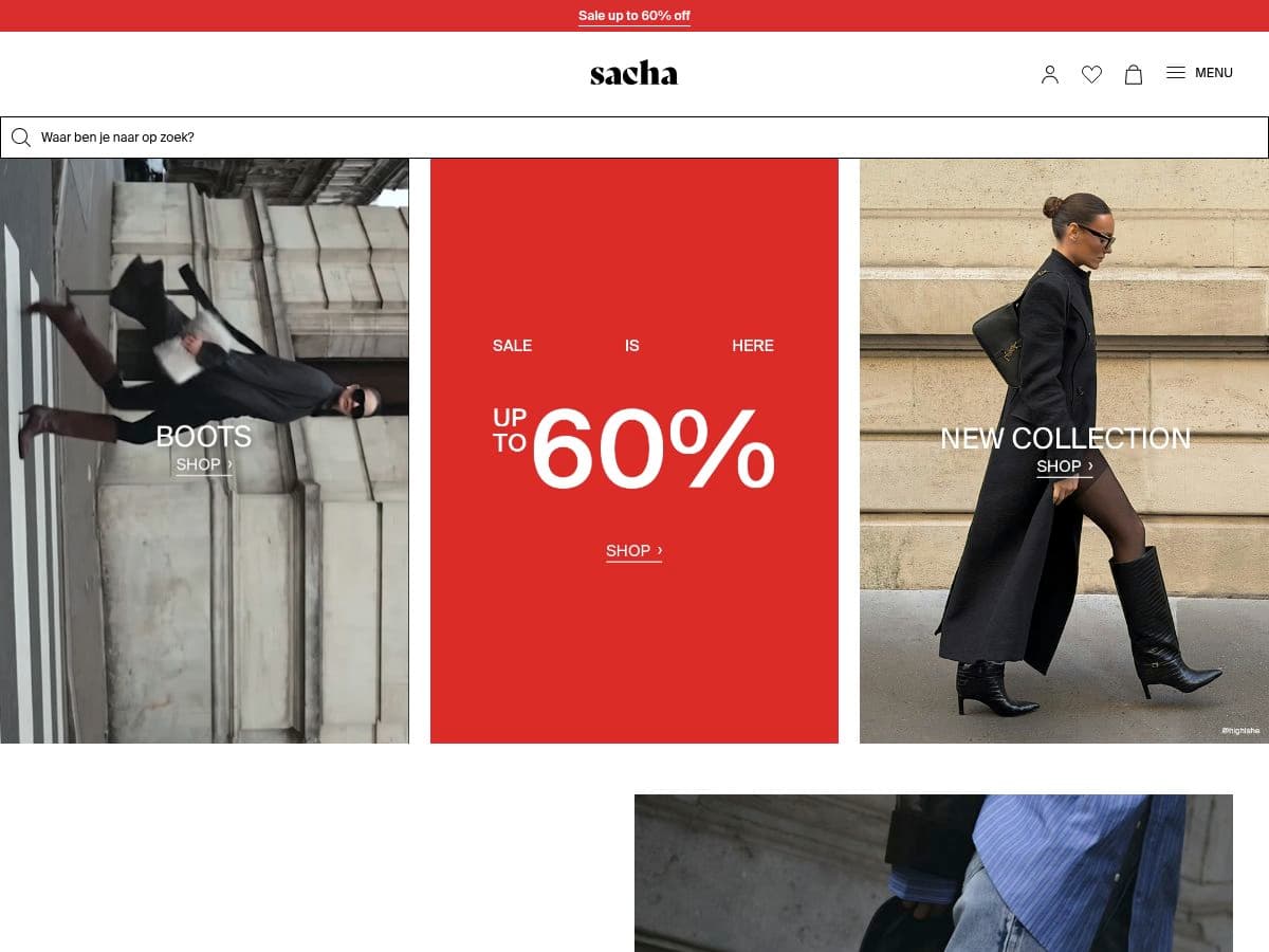 Sacha Shoes logo