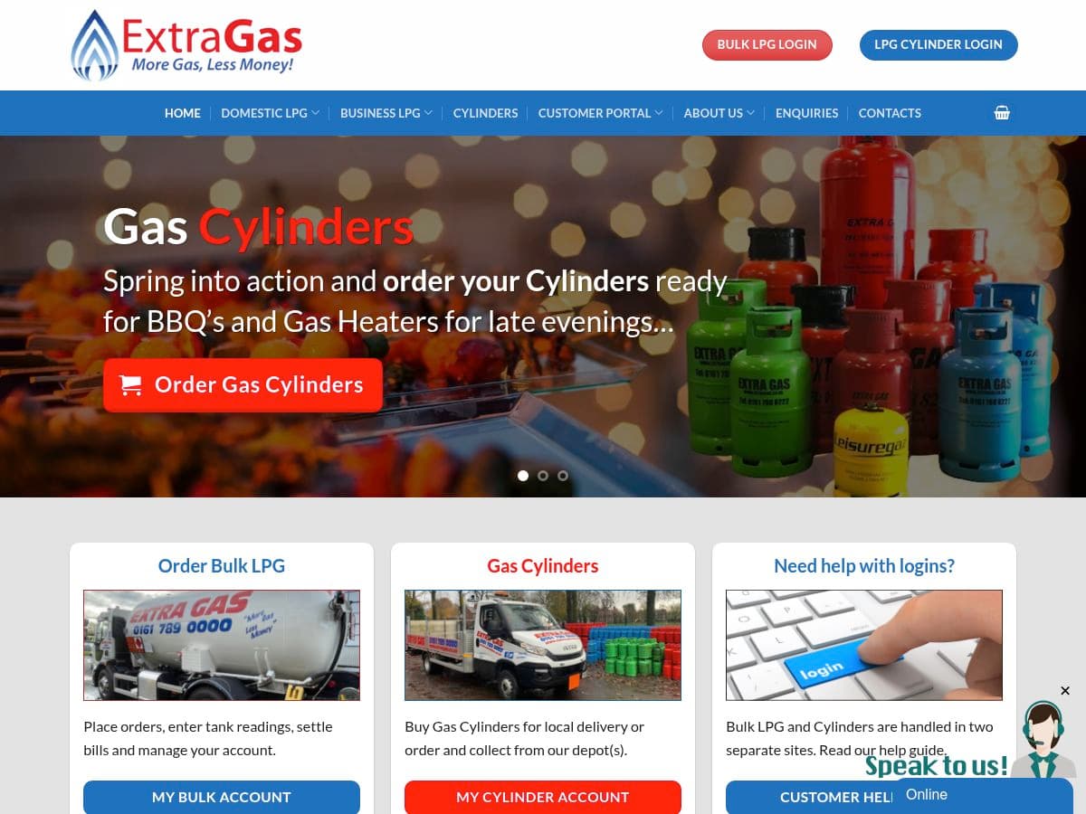 Extra Gas logo