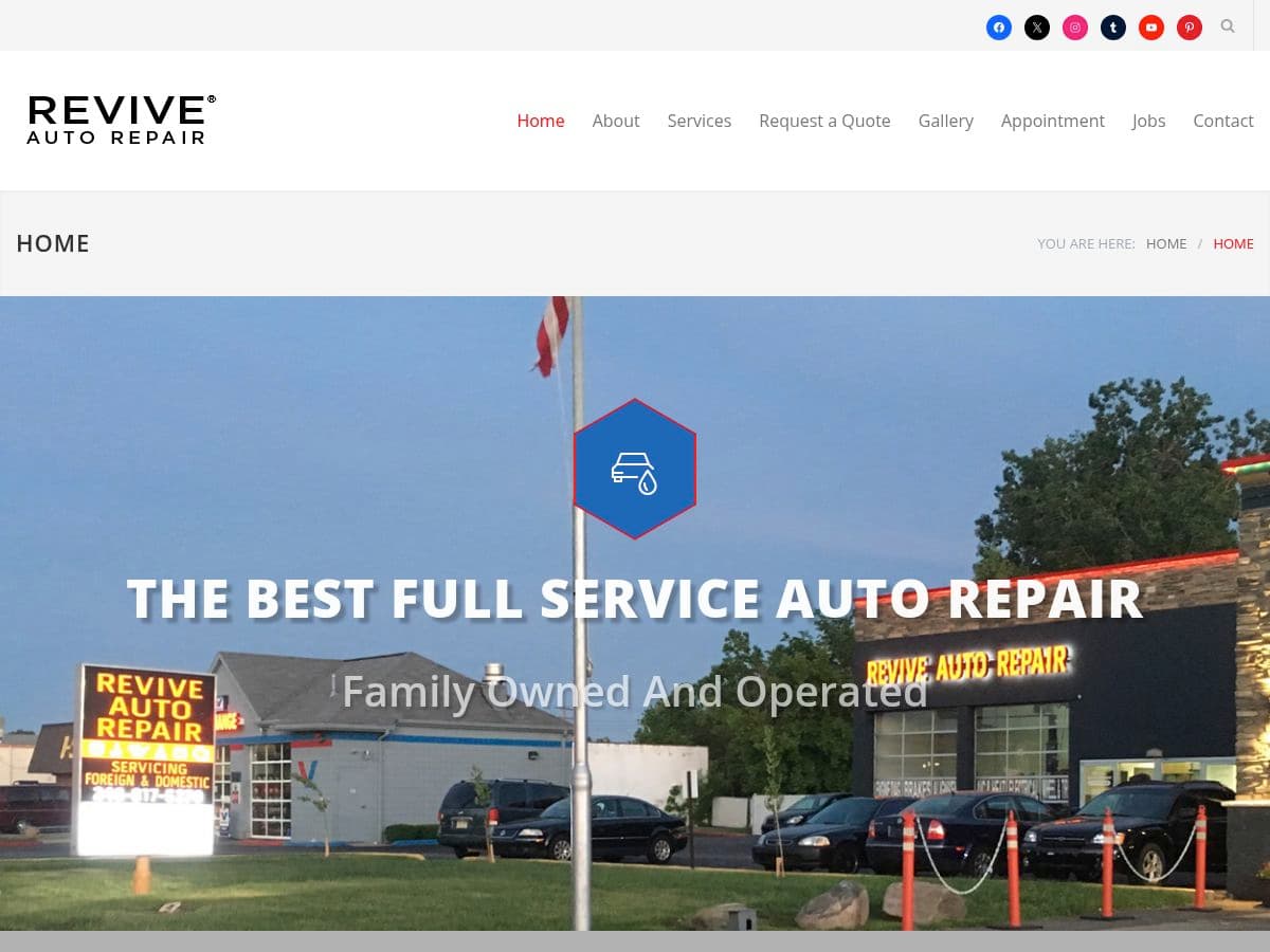Revive Auto Repair logo