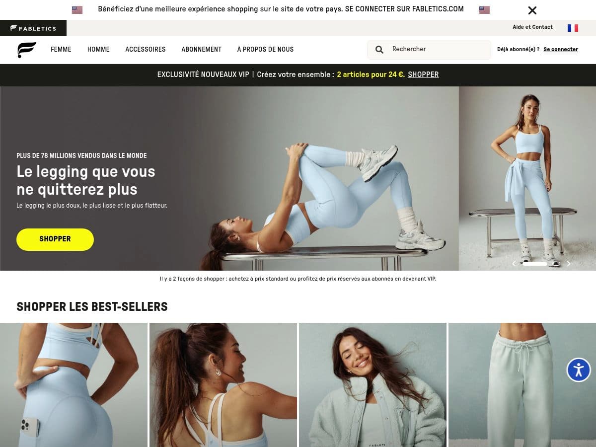 Fabletics France logo