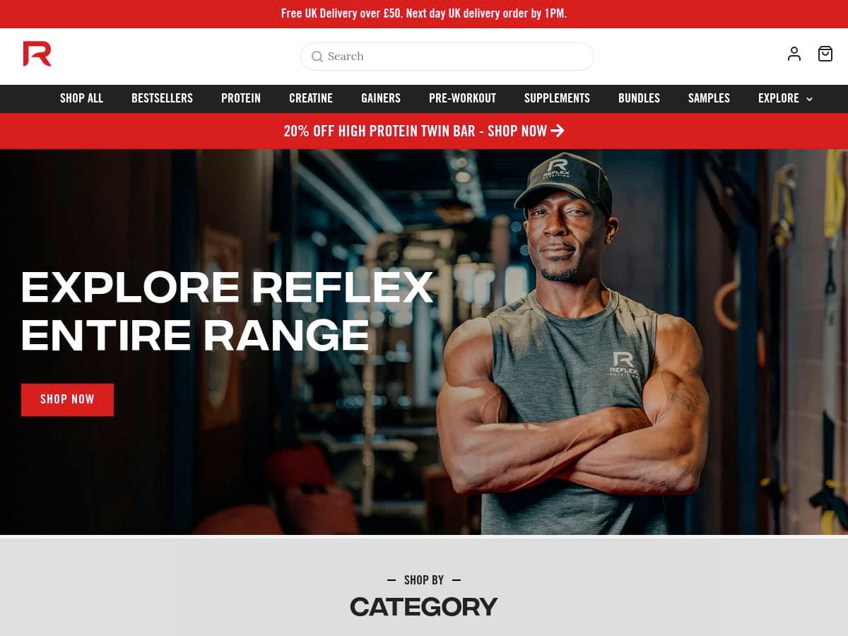 Reflex Nutrition logo