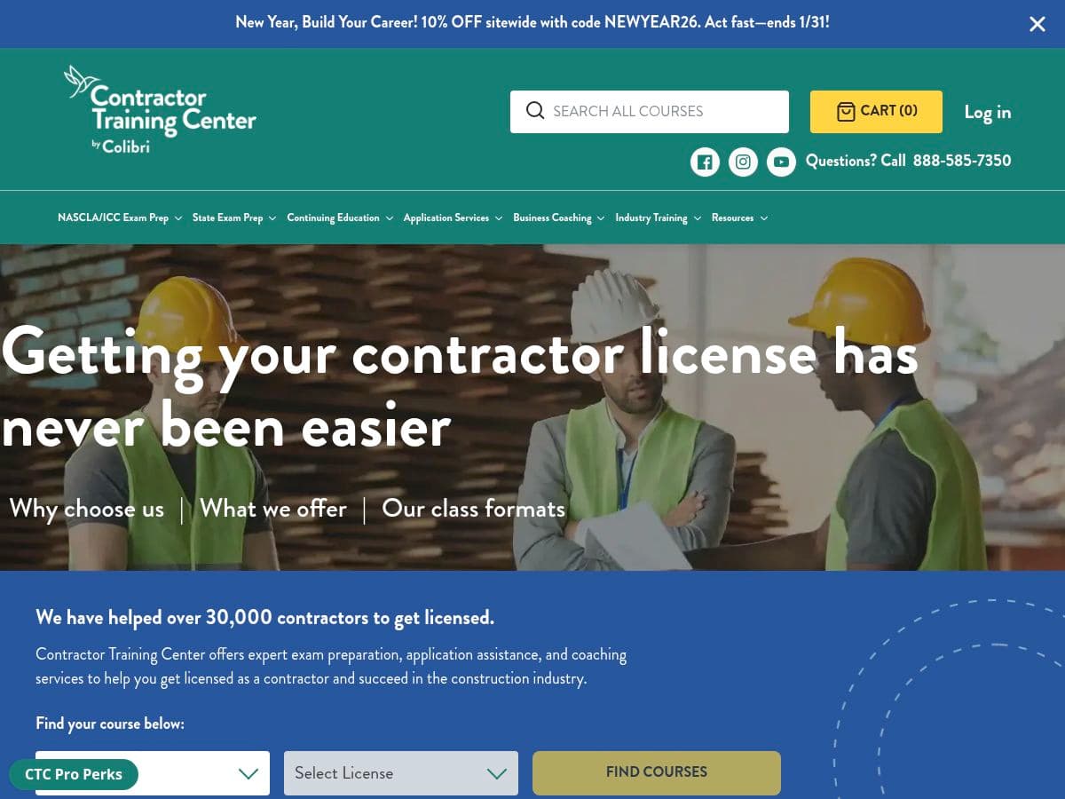 Contractor Training Center logo