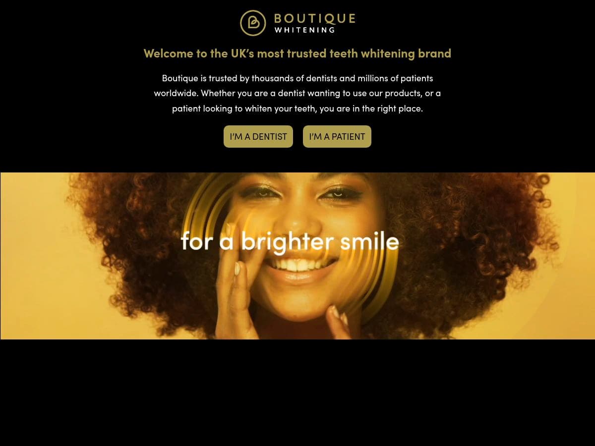Boutique Whitening logo