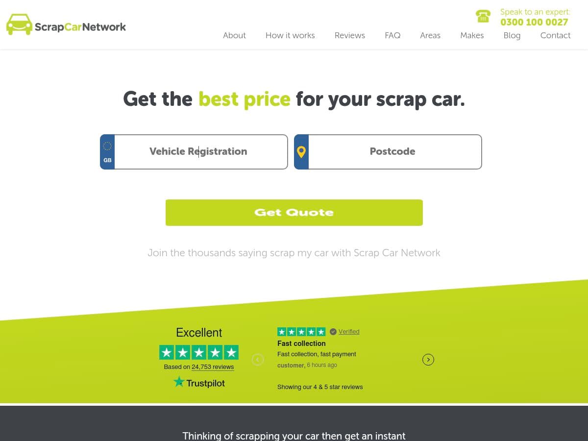 Scrap Car Network logo