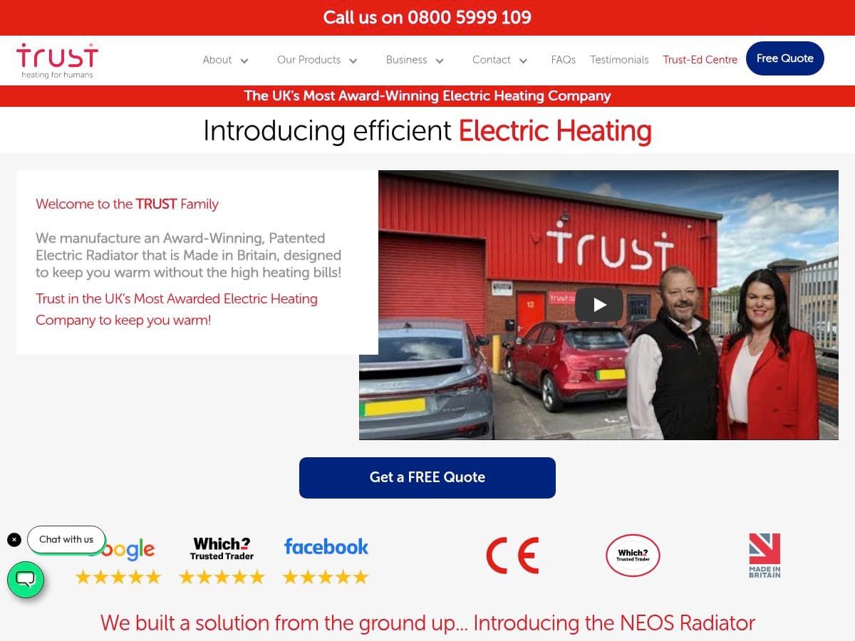 Trust Electric Heating logo