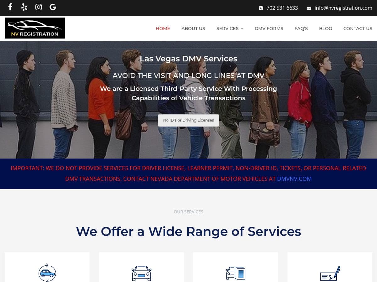 NV Registration logo