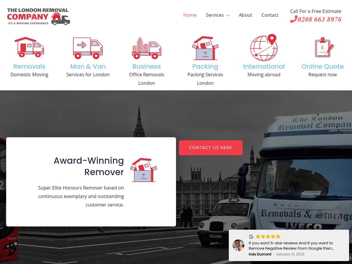 The London Removal Company logo