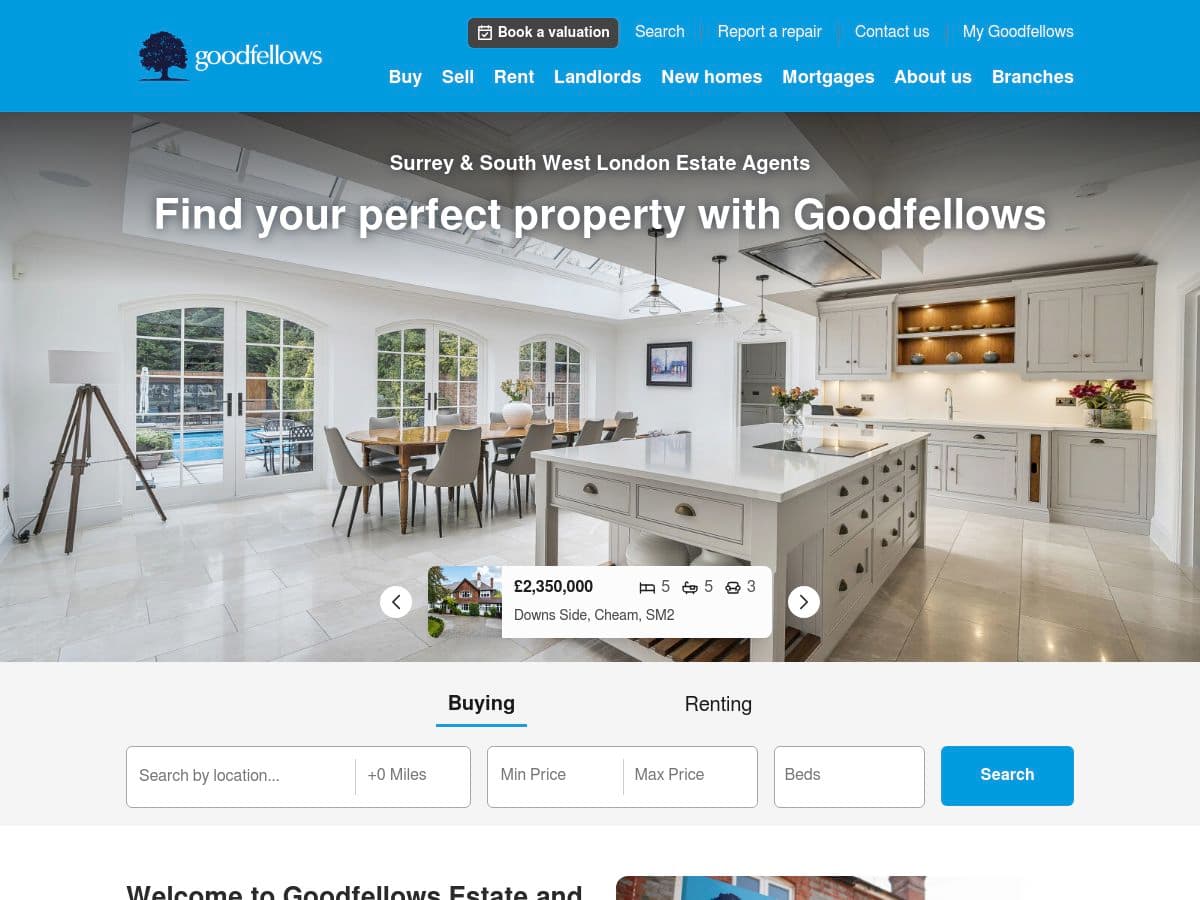 Goodfellows Estate Agents logo