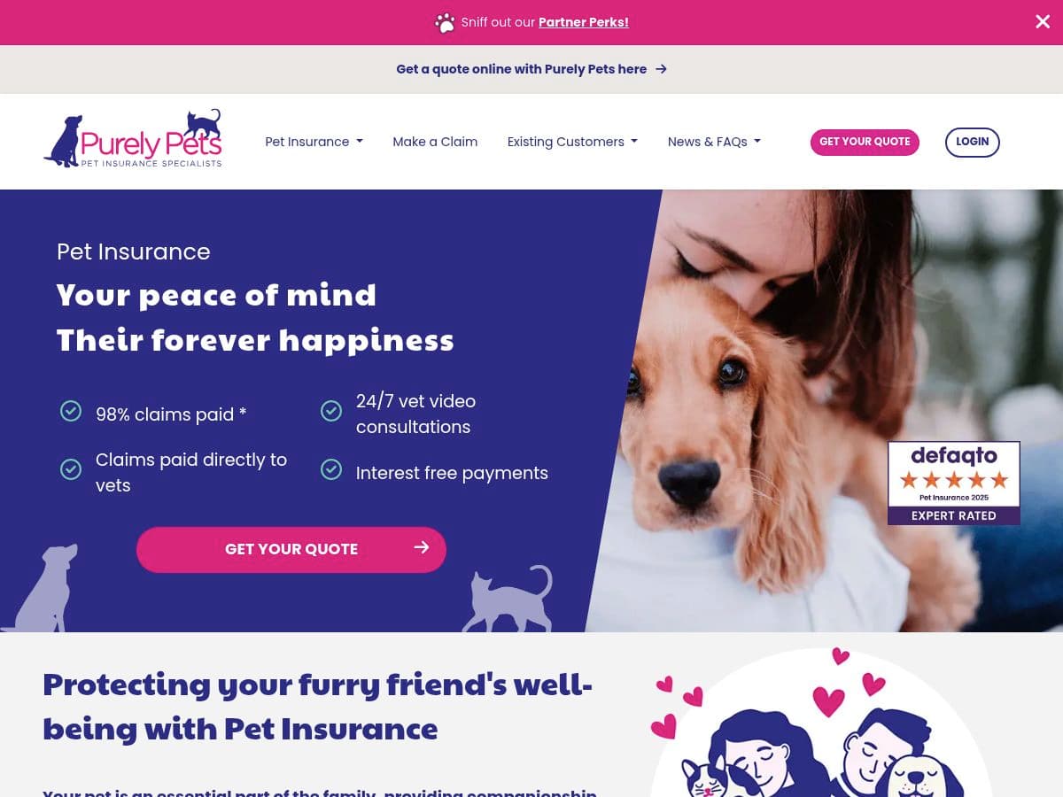 Purely Pets Insurance logo
