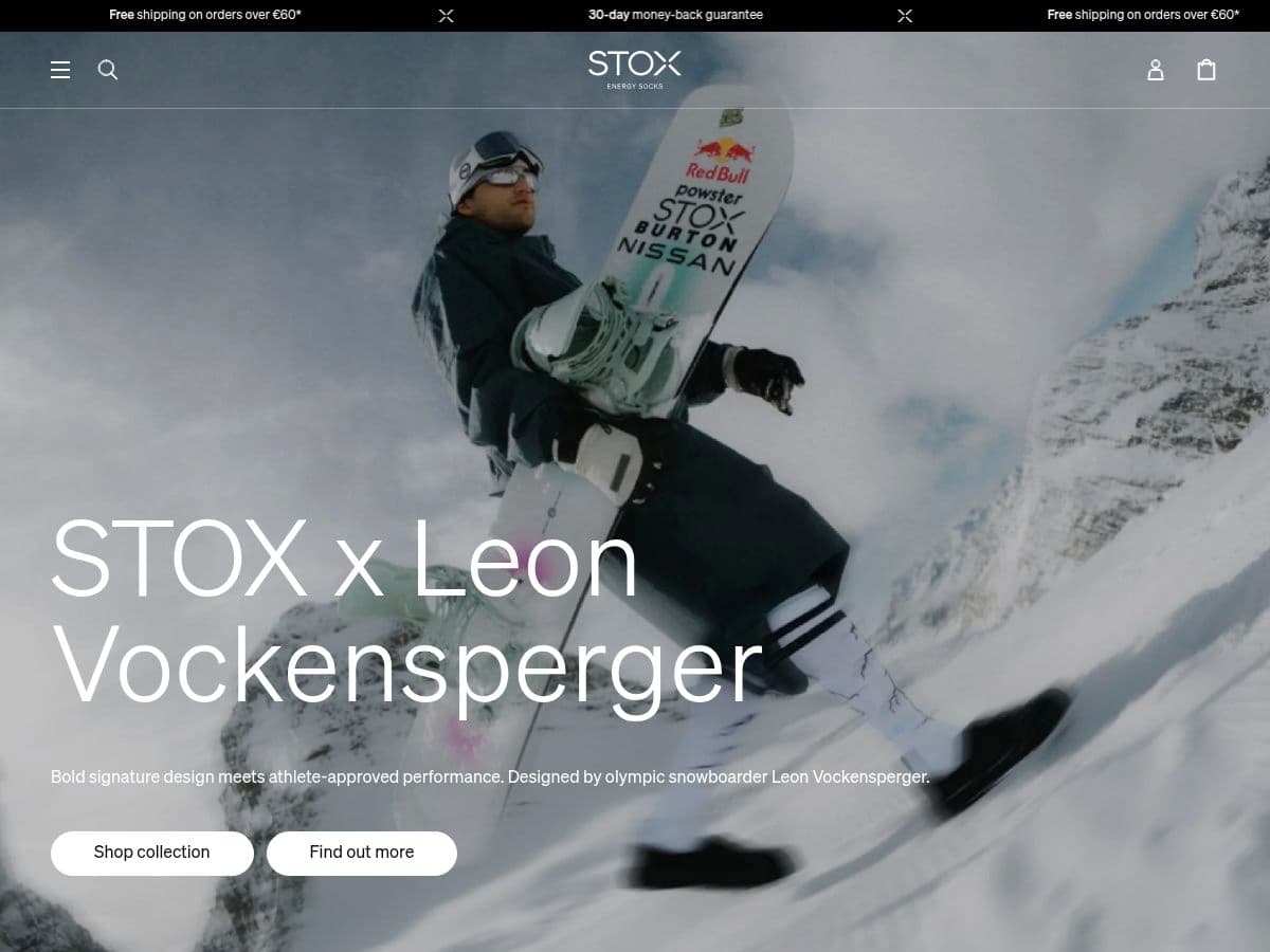 STOX Energy Socks logo