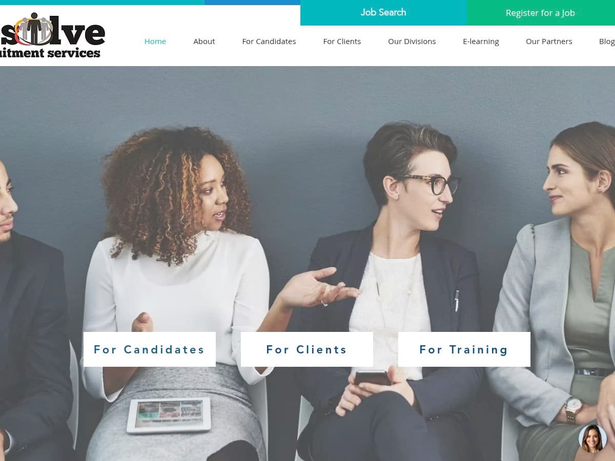 Resolve Recruitment Services logo