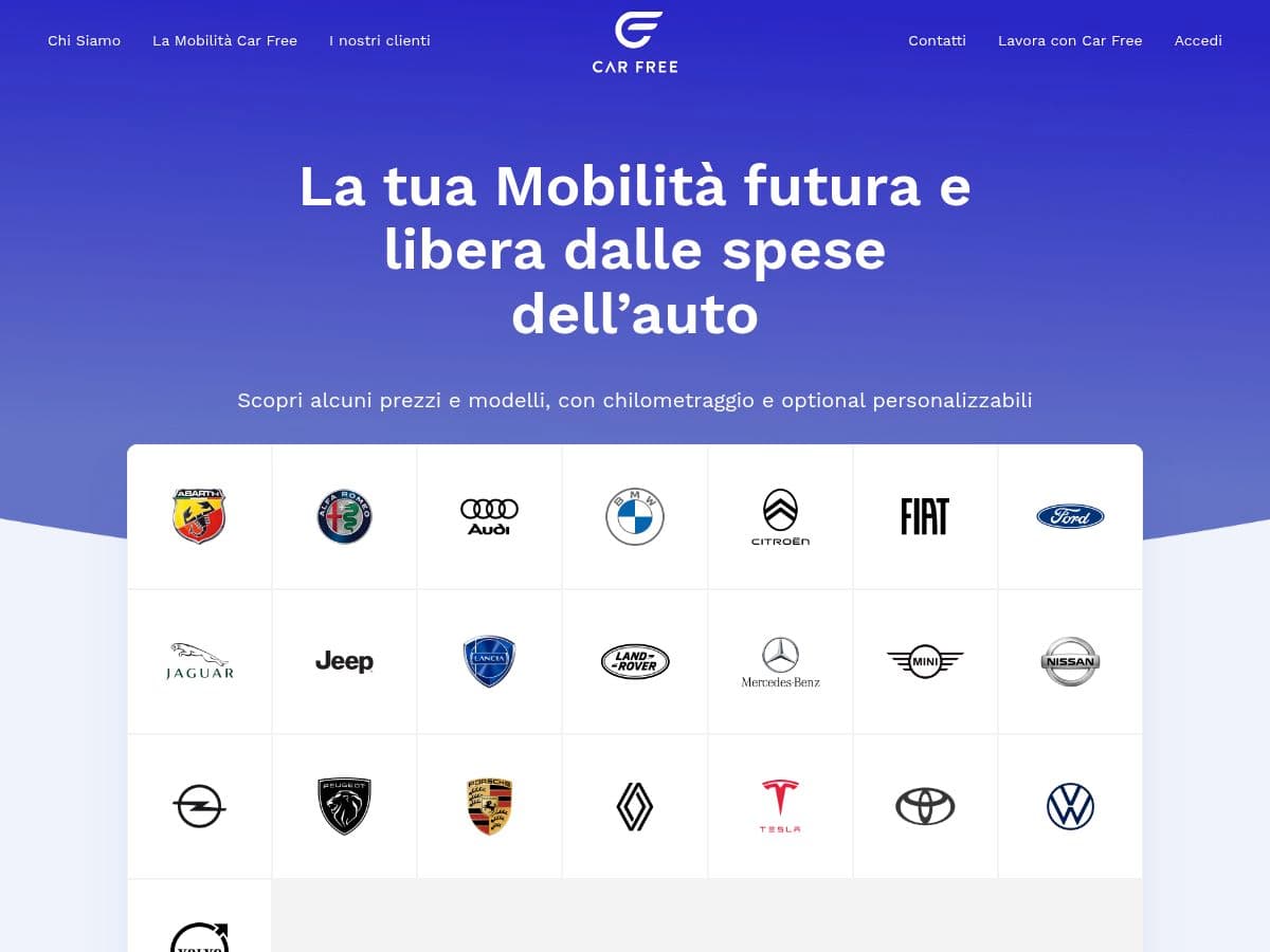 Car Free Italia logo