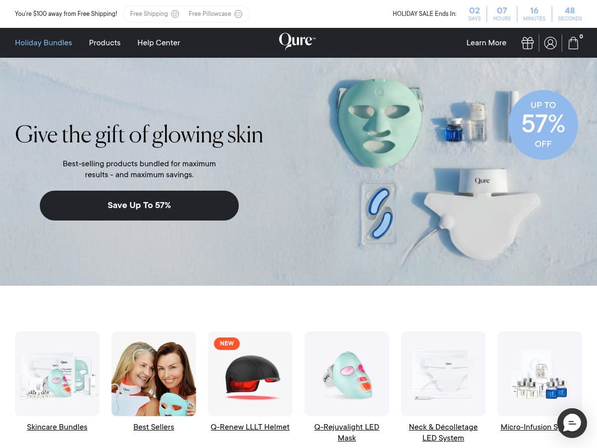 Qure Skincare logo