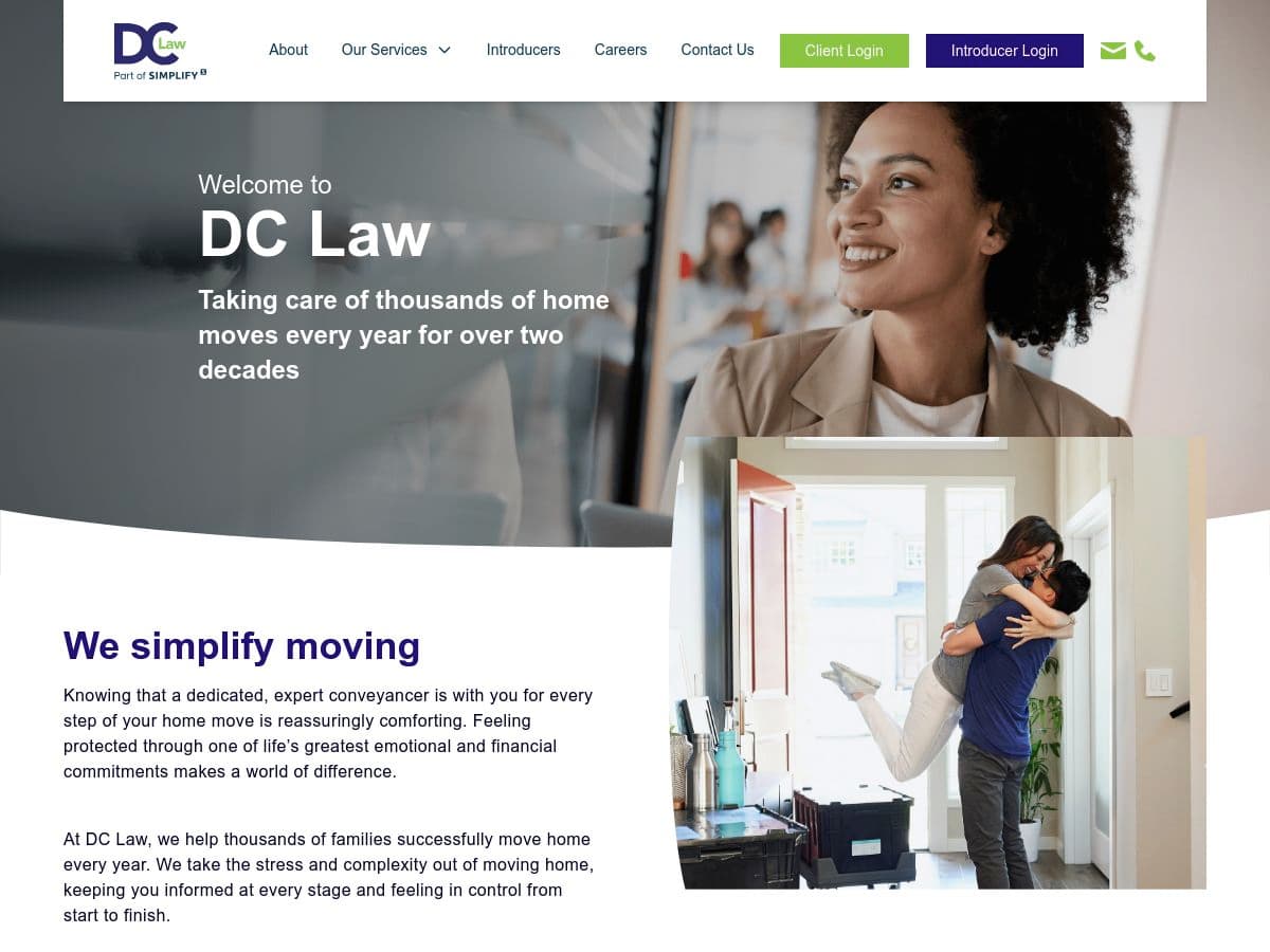 DC Law logo