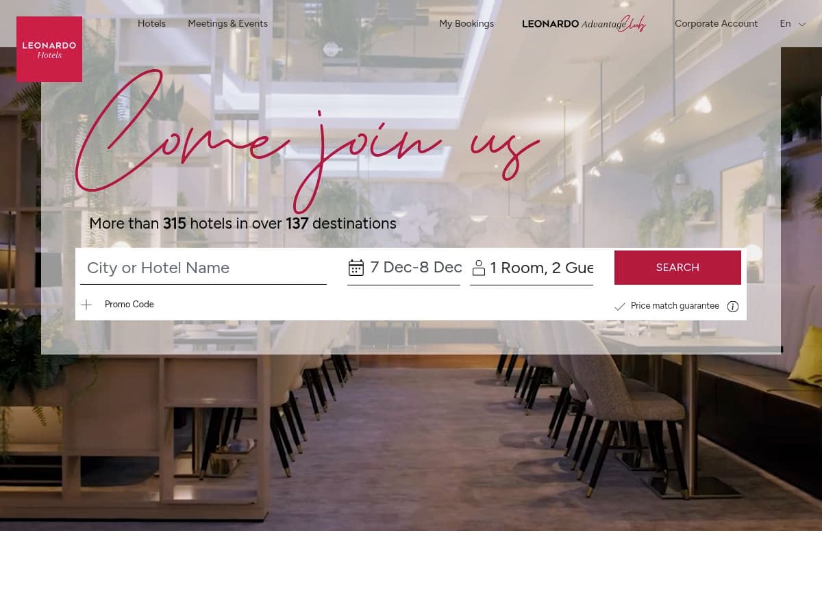 Leonardo Hotels logo