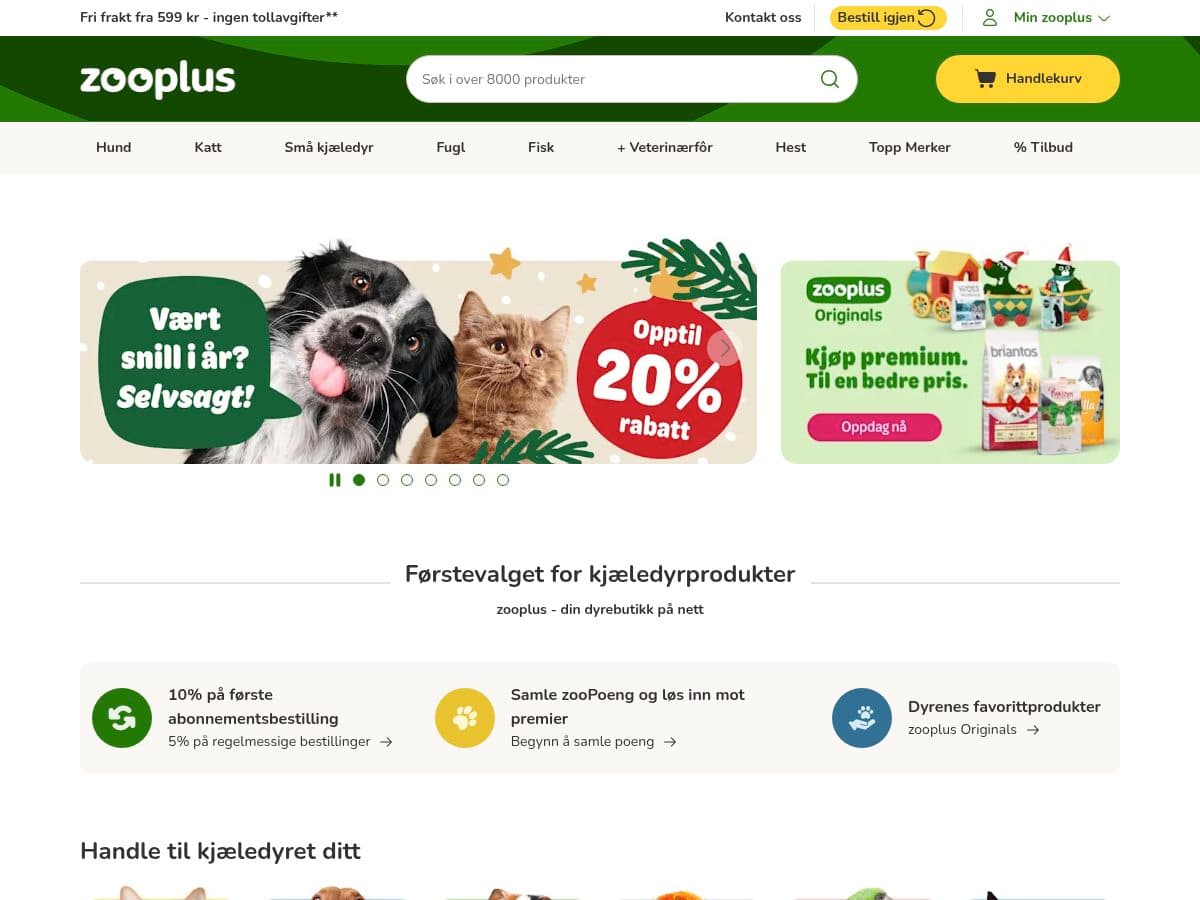zooplus.no logo
