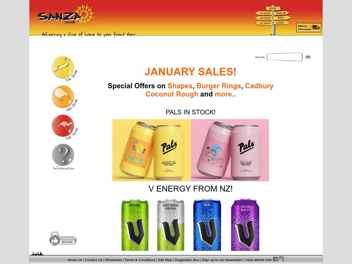 SANZA.co.uk logo
