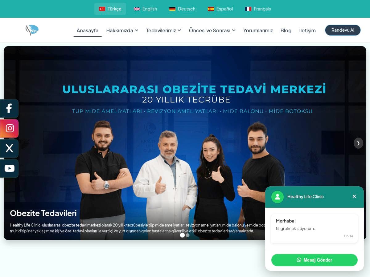 Healthy Life Clinics logo