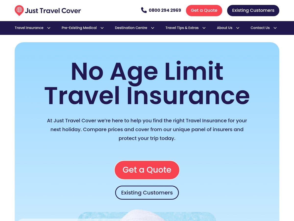 Just Travel Cover logo