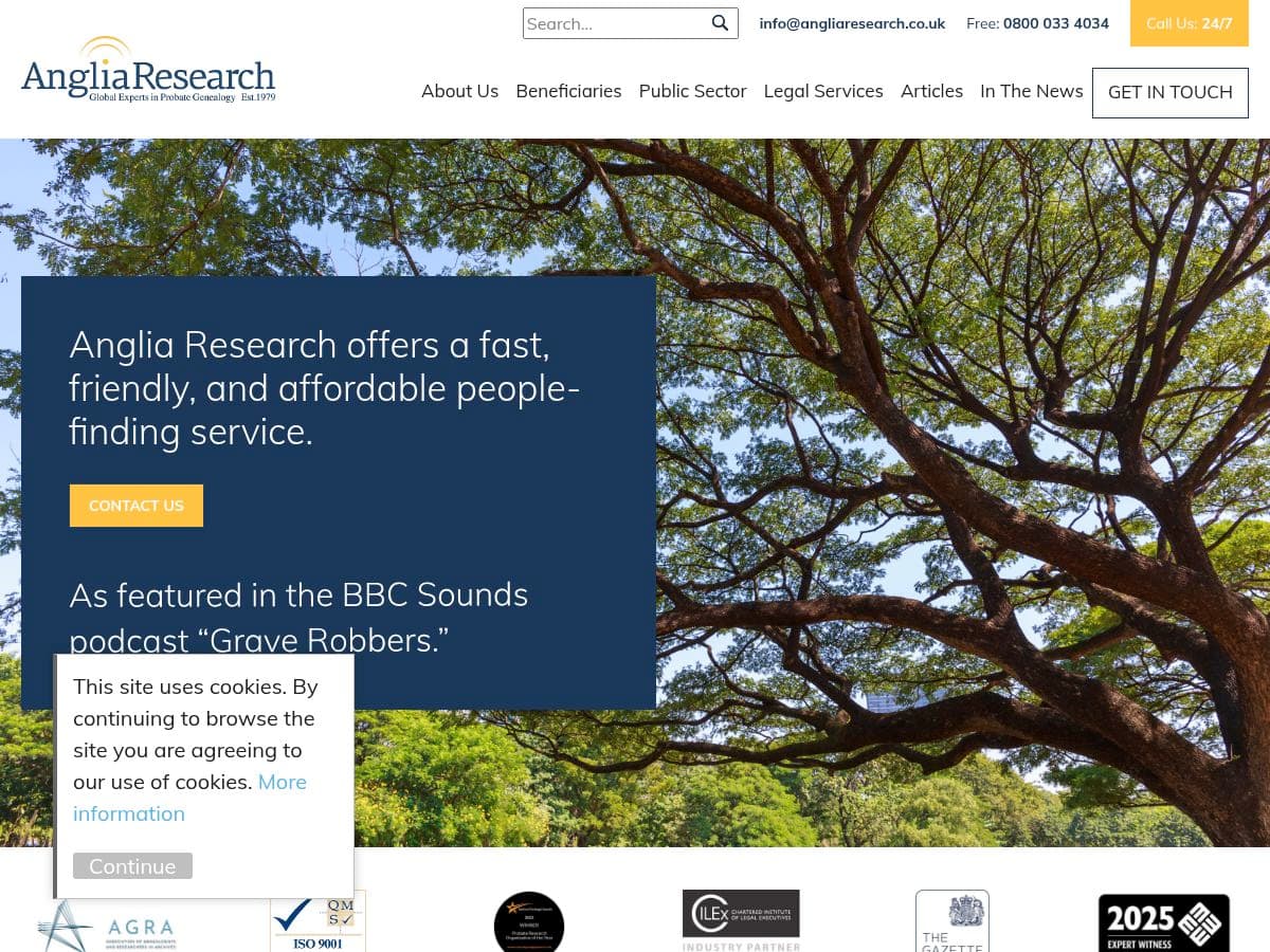 Anglia Research Services Ltd logo