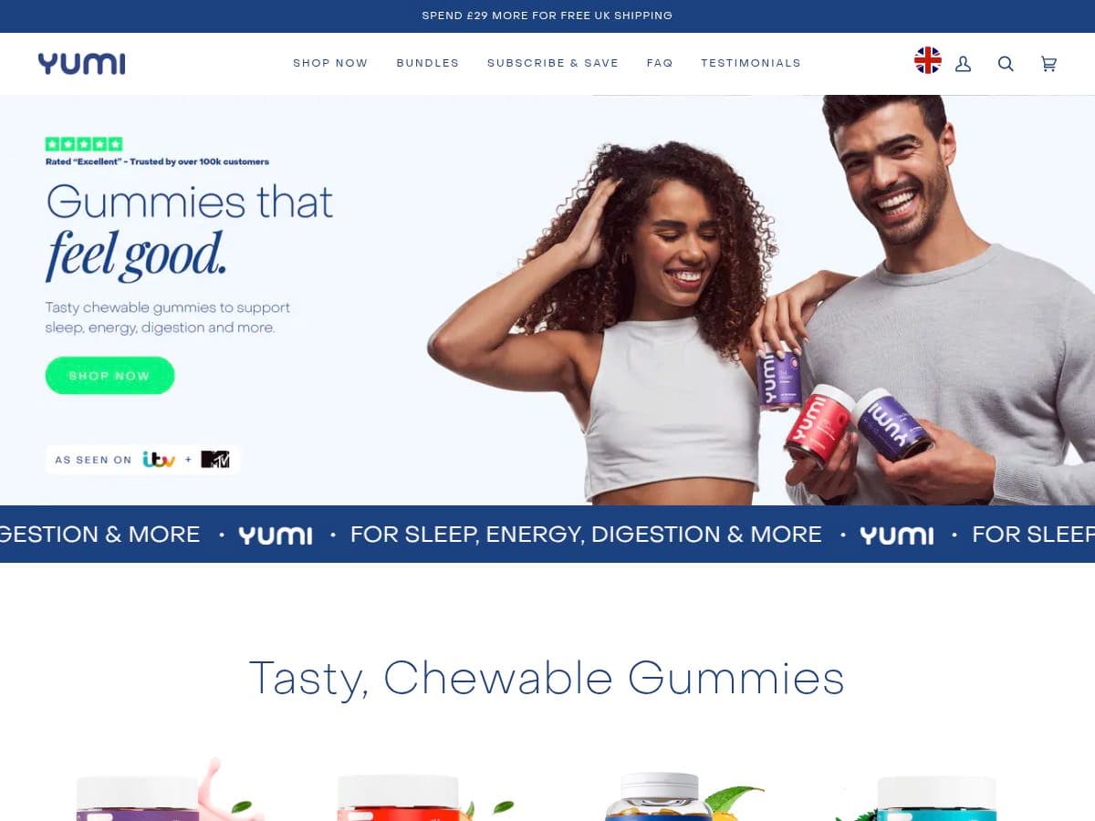 Yumi Nutrition logo