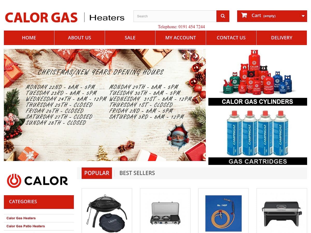 Calor Gas Heaters logo