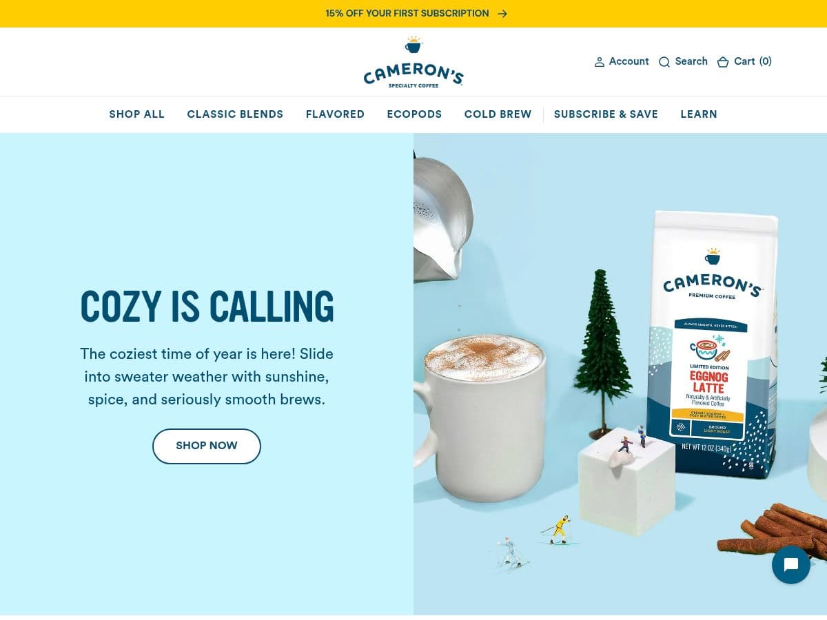 Cameron's Coffee logo