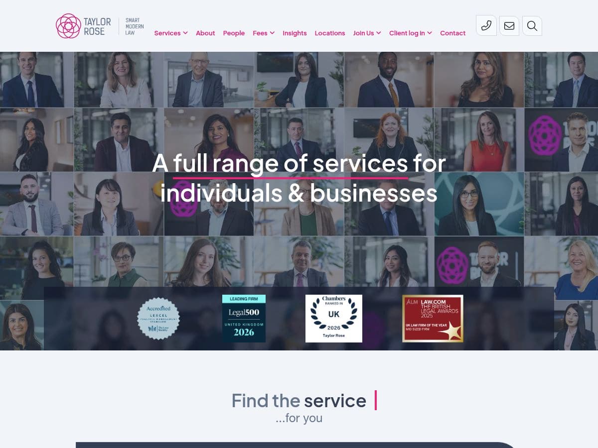 Taylor Rose logo