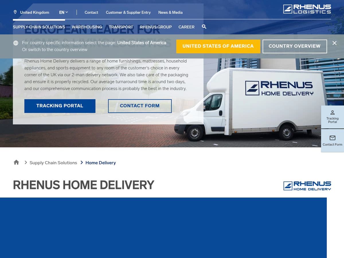 Rhenus Home Delivery UK logo