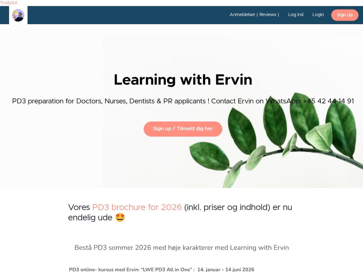 Learning with Ervin logo