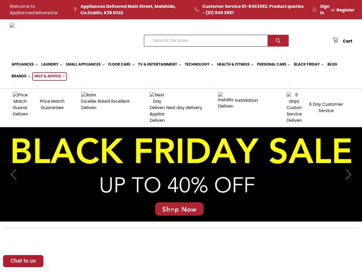 AppliancesDelivered.ie logo