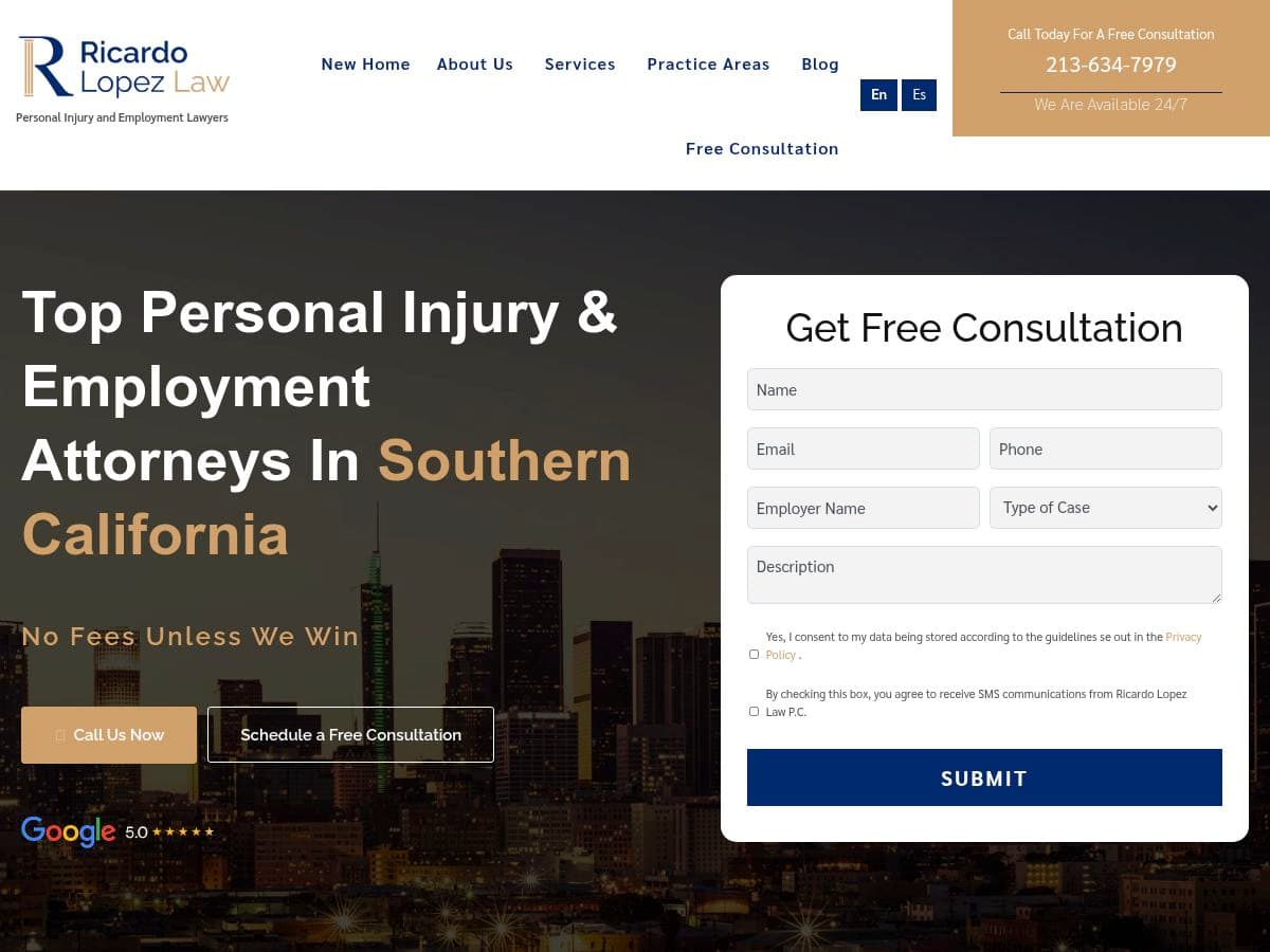 Ricardo Lopez Law logo