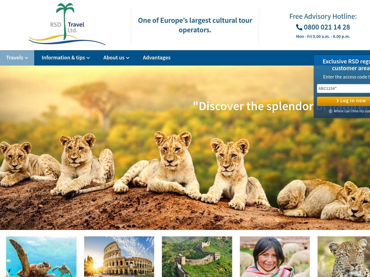 RSD Travel logo