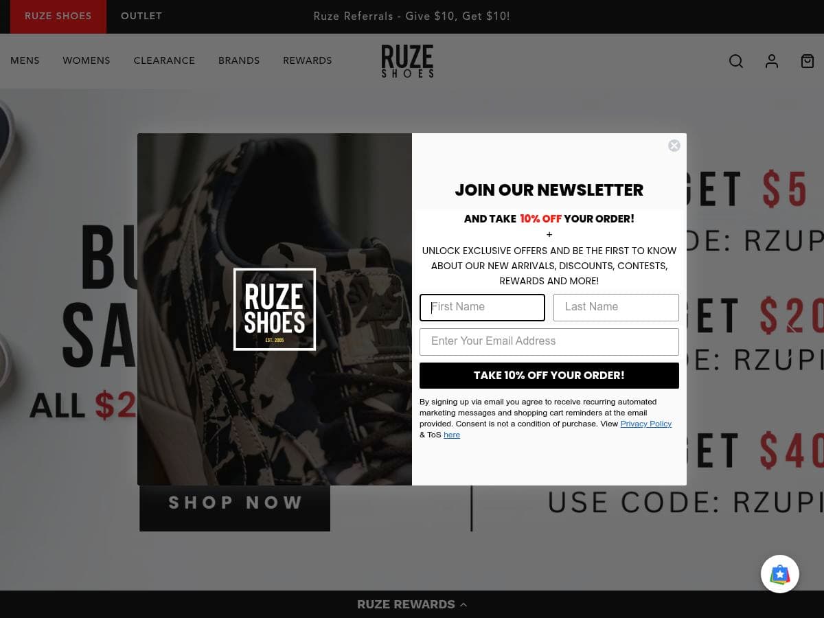 Ruze Shoes logo