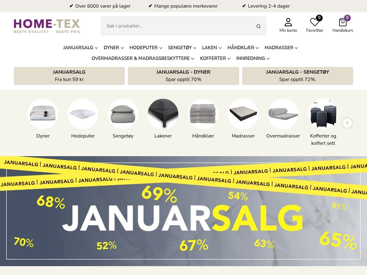 Home-Tex.no logo