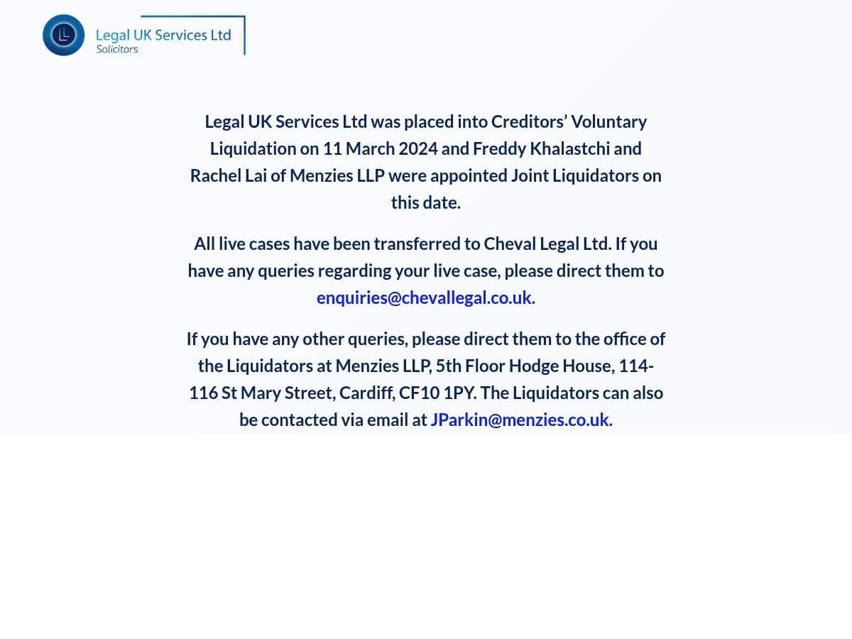 Legal Uk Services logo