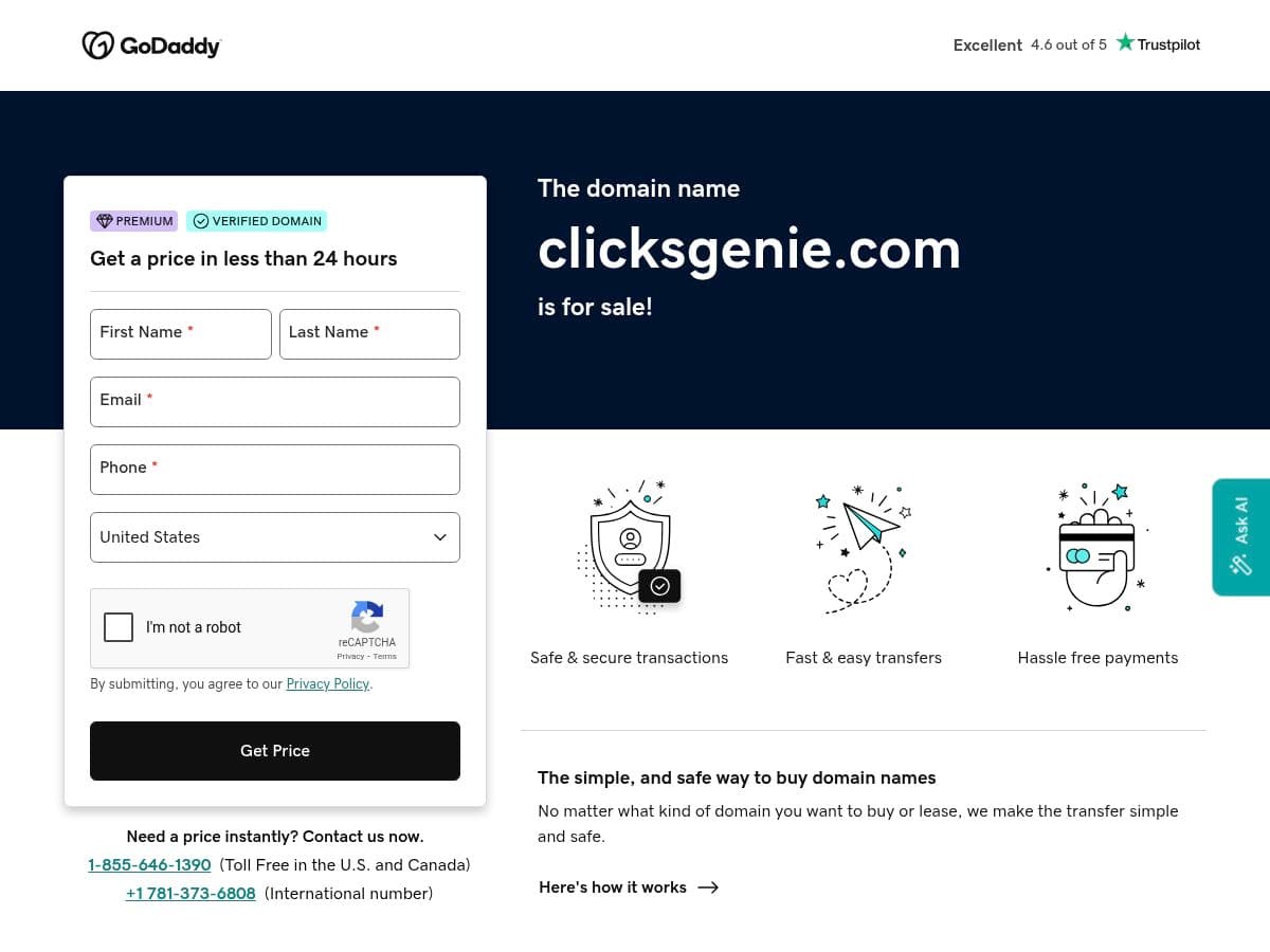 Clicksgenie logo