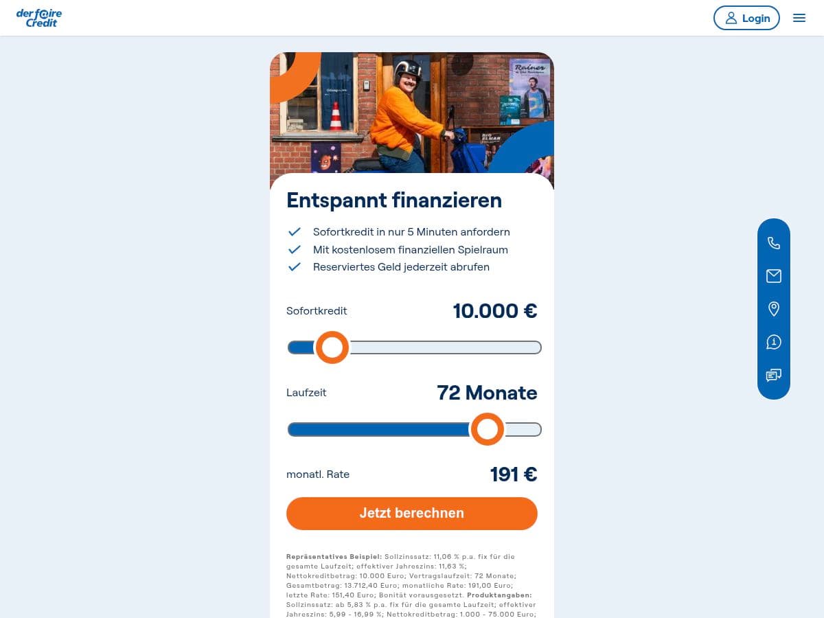 der faire Credit logo