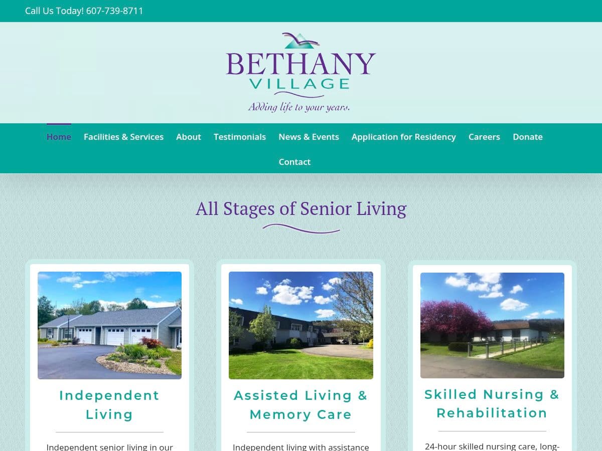 Bethany Village logo