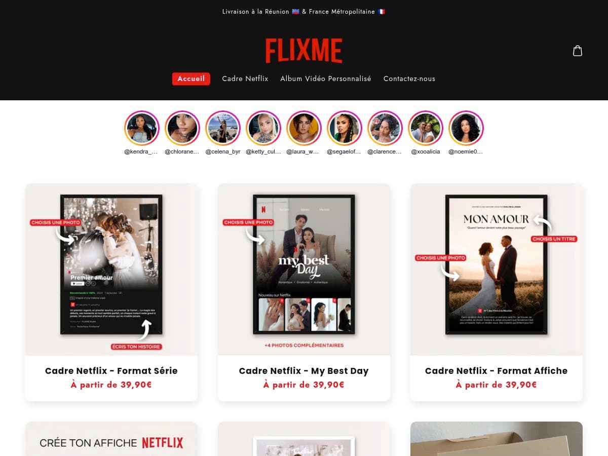 FLIXME Studio - Affiche Netflix logo