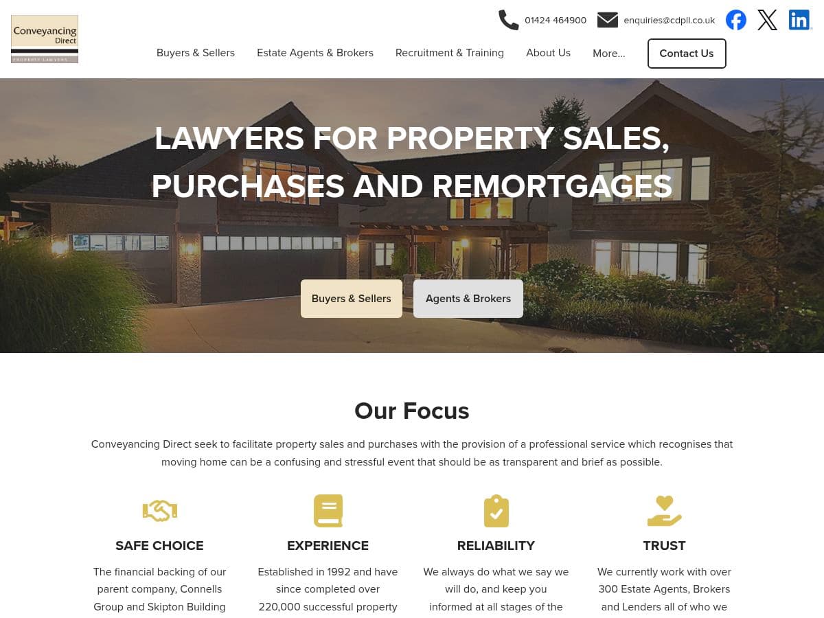 Conveyancing Direct Property Lawyers logo