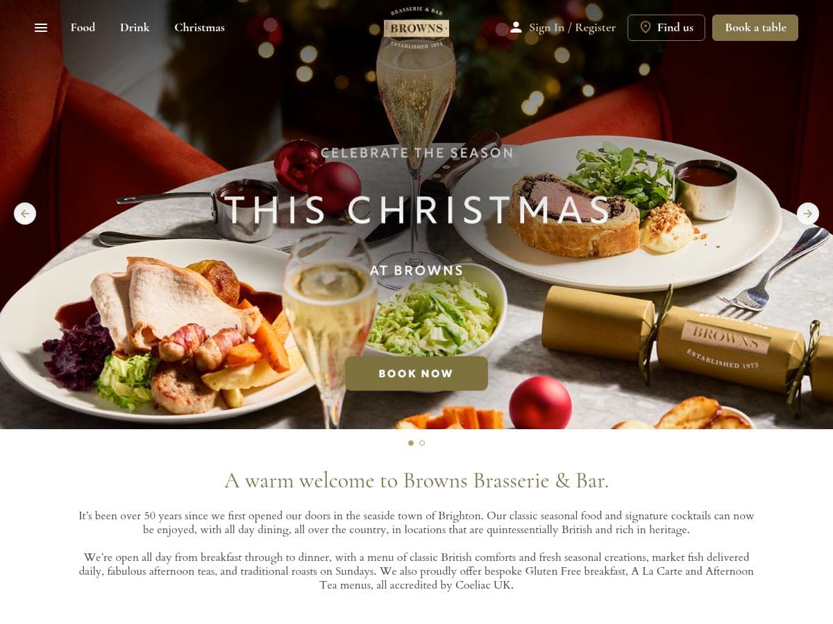 Browns Restaurants logo