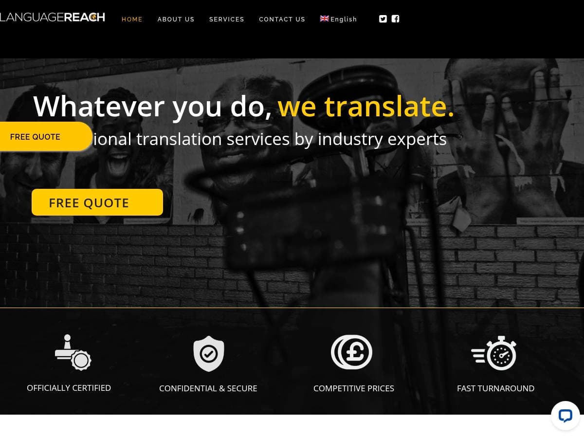 Language Reach logo