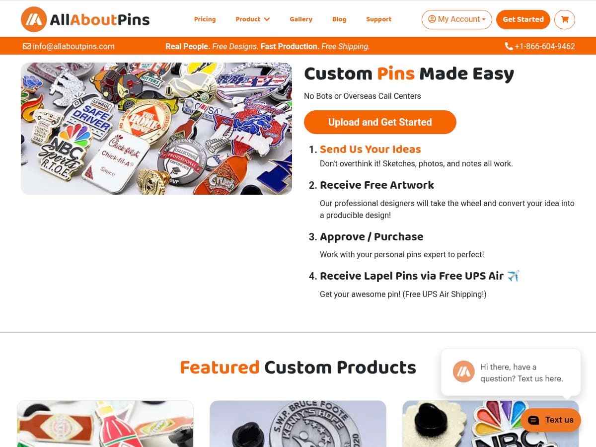 All About Pins logo