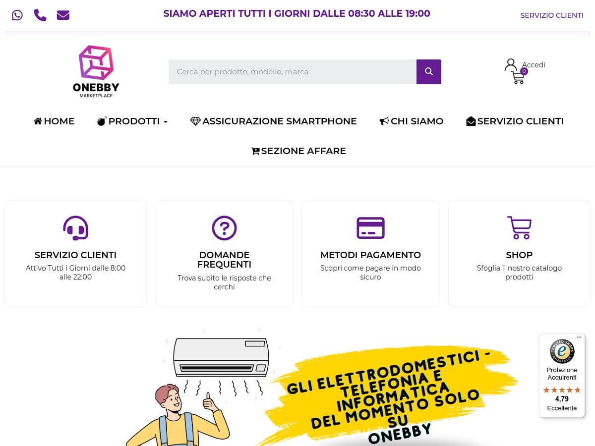 Onebby Marketplace logo